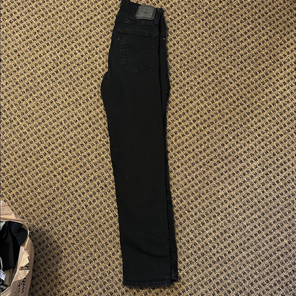 Levi's Classic Black Denim Jeans